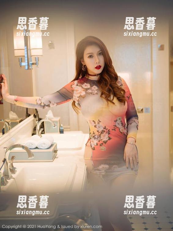 HuaYang花漾 - Angela小热巴这条连衣裙，福利写真背后隐藏的小心思。