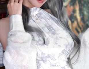 Machi马吉的女仆套图，快来看看这位日常打工励志的可爱角色！