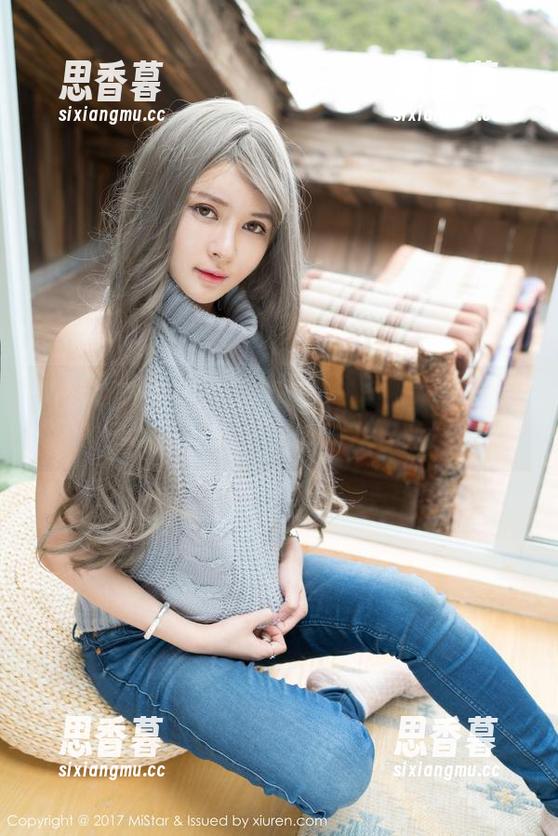 MiStar魅妍社 - 萌奈子福利照，清纯力MAX！小心心都要飞出来了