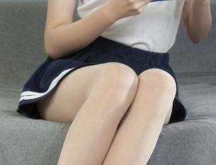 丽柜ligui - 秋晨短裤写真，原图透出的味道让我暗自咽口水