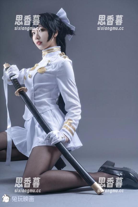 兔玩映画私拍：原图中的兽耳娘，萌到无法直视的程度，真想伸手捏捏！