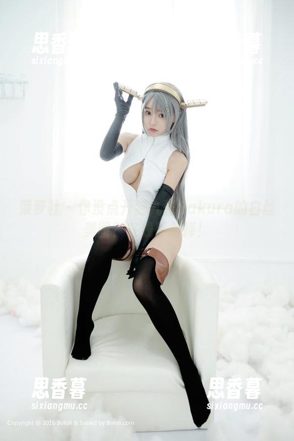 菠萝社 - 你没点开猫九酱Sakura的白丝美图？在线等解释！