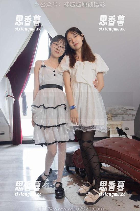 袜啵啵 - 奶油黑丝花絮版，不完全版的原图在图集中假装正经！