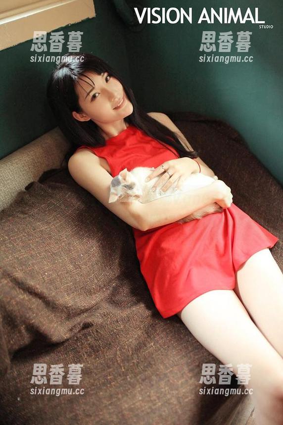 青豆客 - 天台之上，梦娜Vanessa的图库展示：无论如何，眼球都在这儿停留
